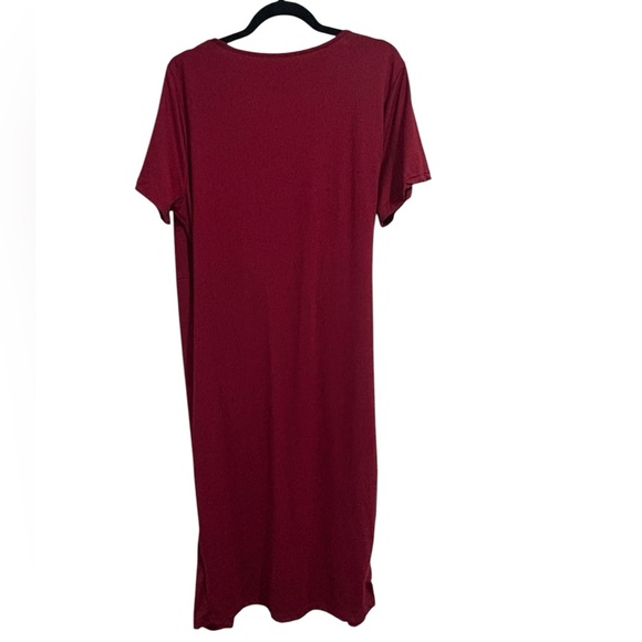 Red Tie Maxi Dress - Picture 2 of 2